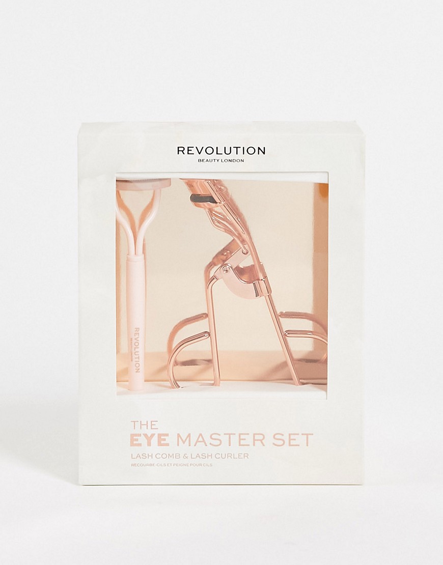 Revolution Eye Master Lash Curler & Comb Set-No colour