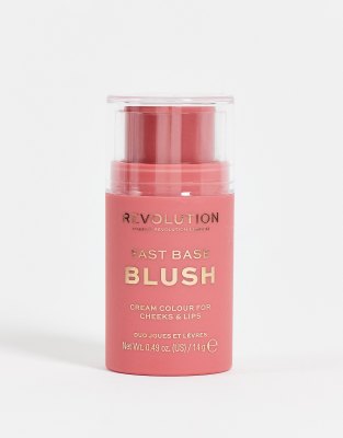 Revolution - Fast Base Blush - Rouge-Stick - Bare-Rosa