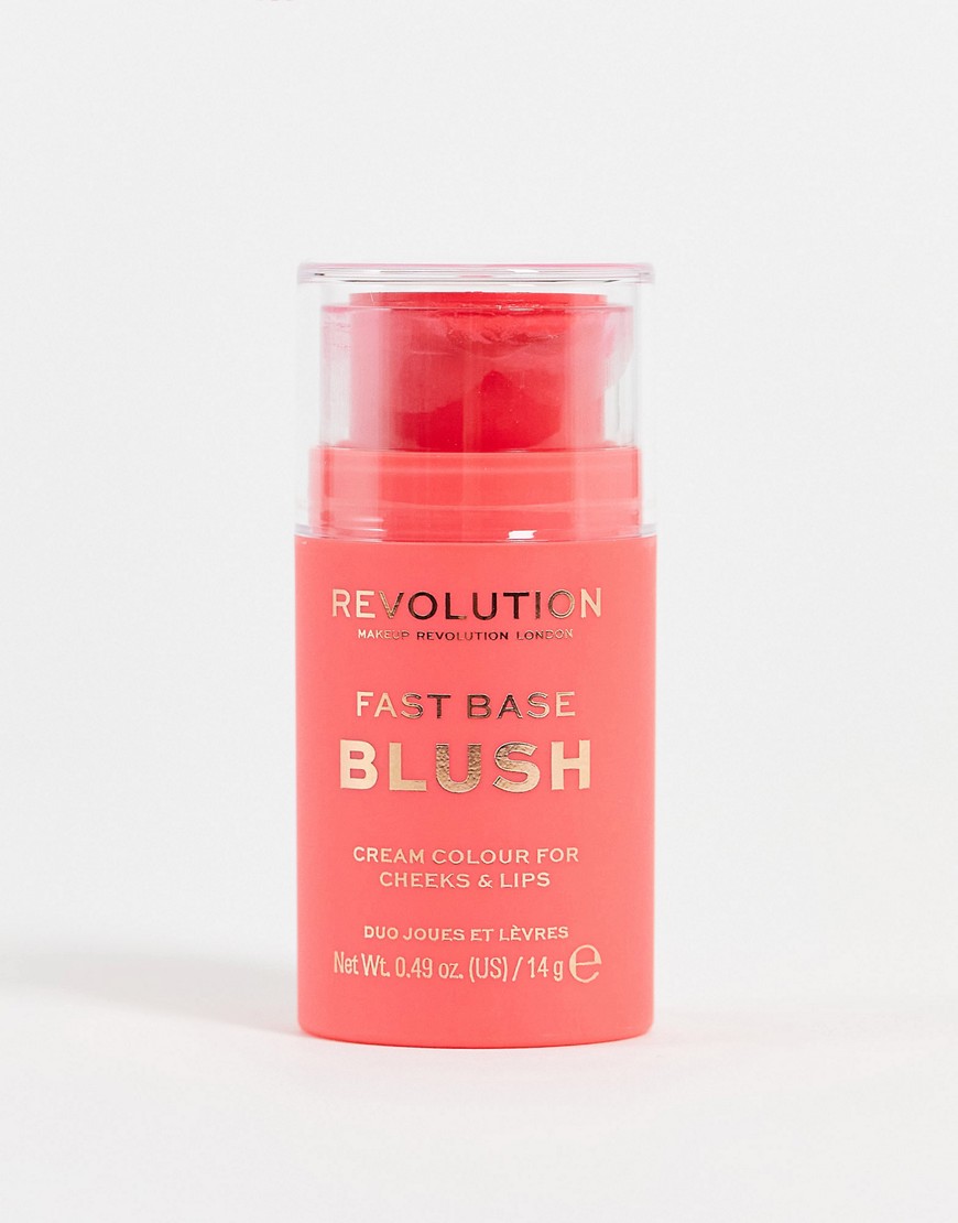 Revolution - Fast Base Blush Stick - Blusher - Bloom-Roze