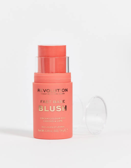 Revolution Fast Base Blush Stick Peach ASOS