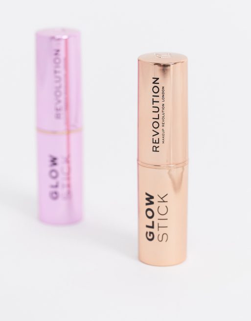 Revolution Fast Base Glow – Rozświetlacz w sztyfcie - Champagne, 4 z 4