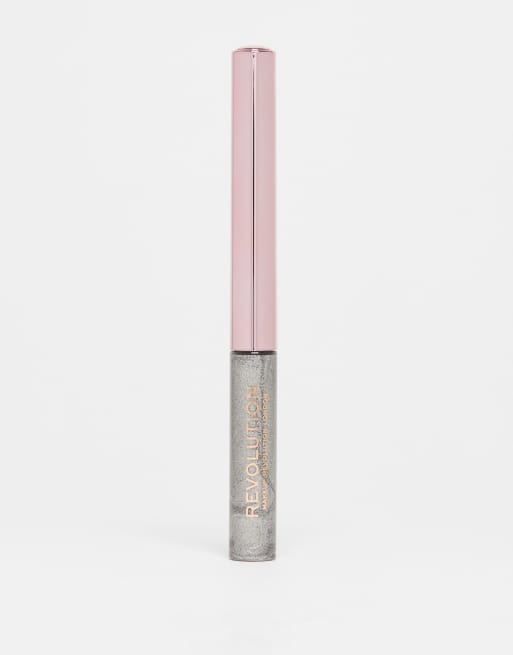 Revolution - Festive Allure Chromatic Liner - Eyeliner in 'Silver Flash'