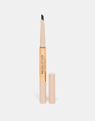 Revolution - Fluffy Brow Duo - Brauenstift-Braun