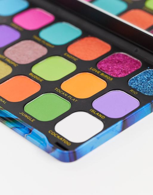 Recensione Palette Makeup Revolution Forever Flawless Shadow Palette Birds  Of Paradise