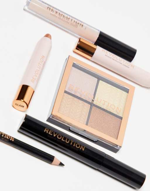 Revolution – Get The Look: Metallic Glam – Zestaw do makijażu – taniej o 32%, 3 z 4