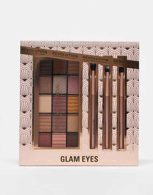 Revolution – Glam Eyes – Set med ögonsmink (spara 29%)