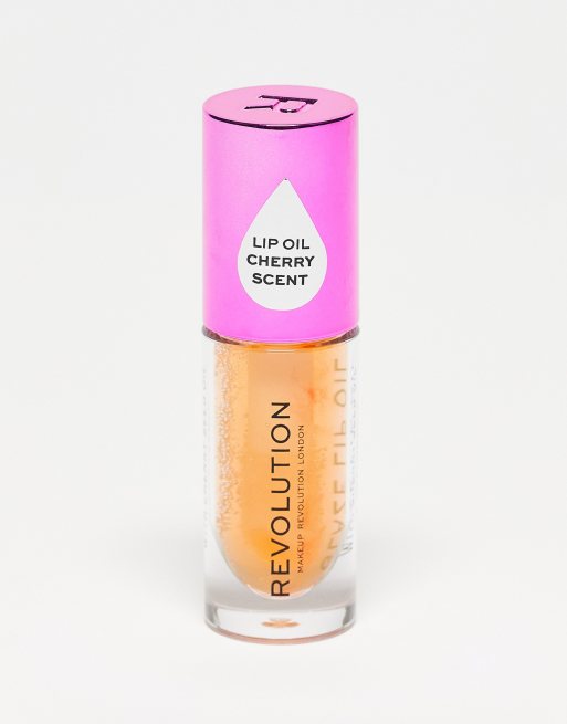 Revolution - Glanzende lippen-olie in kleur 'Getaway Terracotta' , 3 van 4
