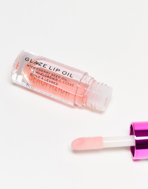 Revolution - Glaze - Huile à lèvres - Glam Pink, 4 de 4