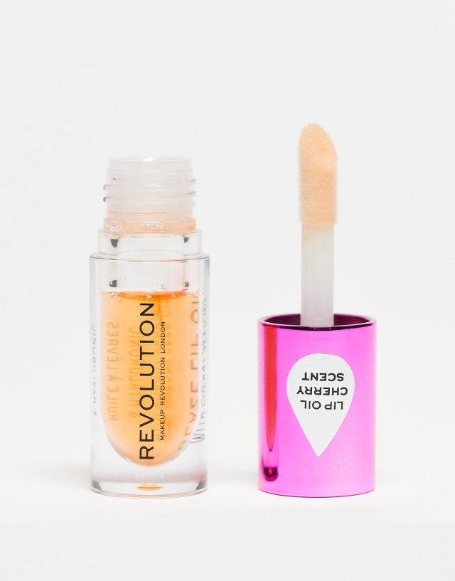 Revolution Glaze Lip Oil Getaway Terracotta