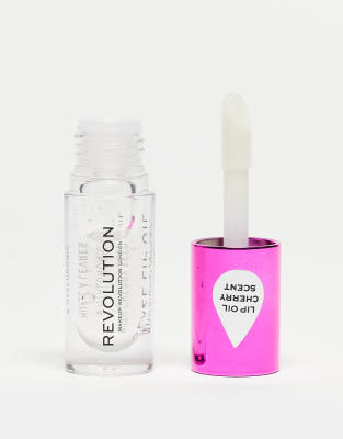 Revolution - Glaze - Lippenöl in der Farbe Lust Clear-Transparent