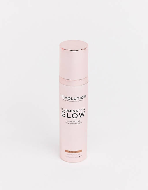 Revolution Glow & Illuminate Liquid Highlighter - Bronze