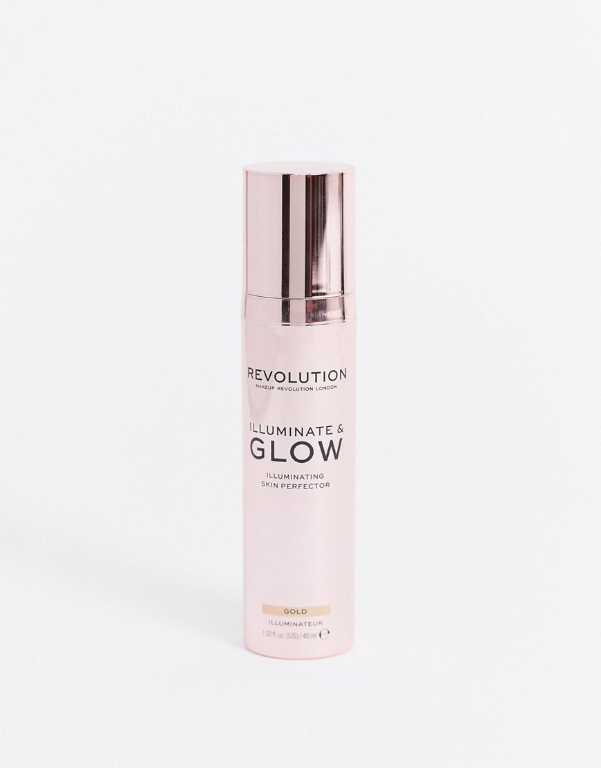 Revolution - Glow & Illuminate Liquid Highlighter - Gold-Multi