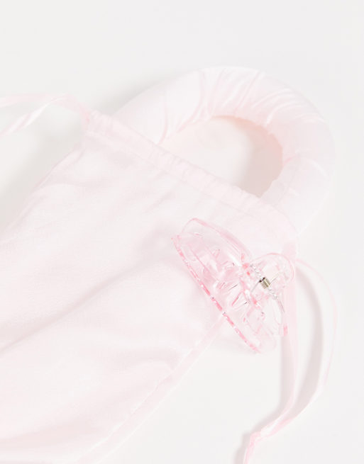Revolution – Hair – Lockenverstärkendes Lockenwicklerband aus Satin in Rosa, 3 von 4