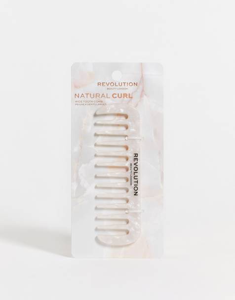 Revolution Hair Natural Curl Wide Tooth Comb White - view 1