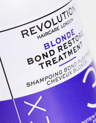 Revolution Hair Care Blonde Plex 3 Bond Restore Treatment 250ml-no Color