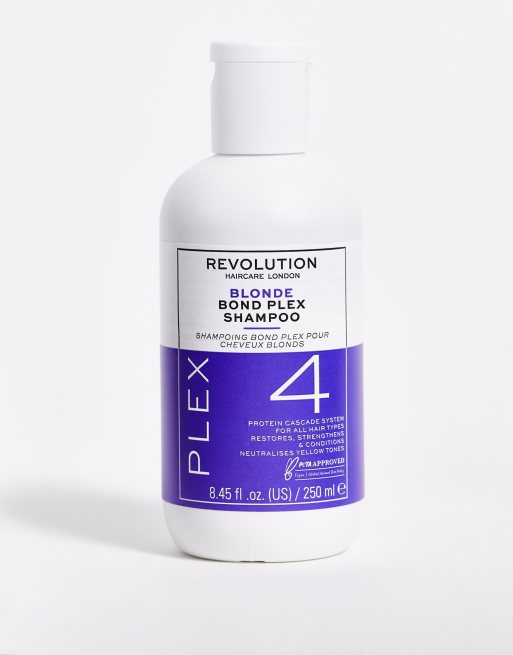 Revolution Haircare - Blonde Plex 4 - Shampoing réparateur pour cheveux blonds - 250 ml
