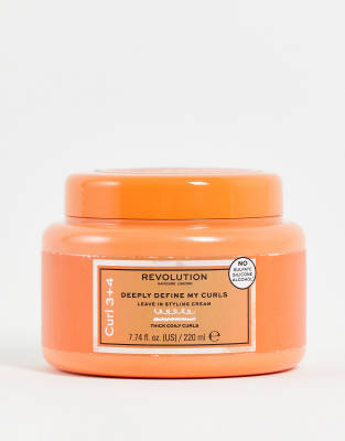 Revolution Haircare – Define Define My Curls – Styling-Creme ohne Ausspülen, 220 ml