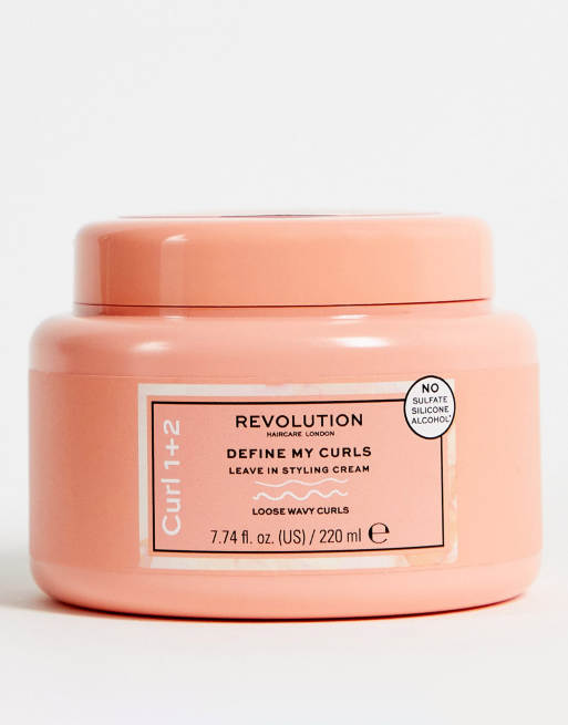 Revolution Haircare - Define My Curls Leave In Styling Cream 220 ml