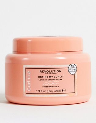 Revolution Haircare Define My Curls Leave In Styling Cream 220ml | ASOS