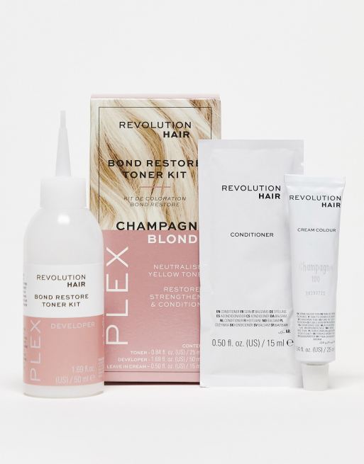 Revolution Haircare - Kit de coloration Plex Bond Restore - Champagne
