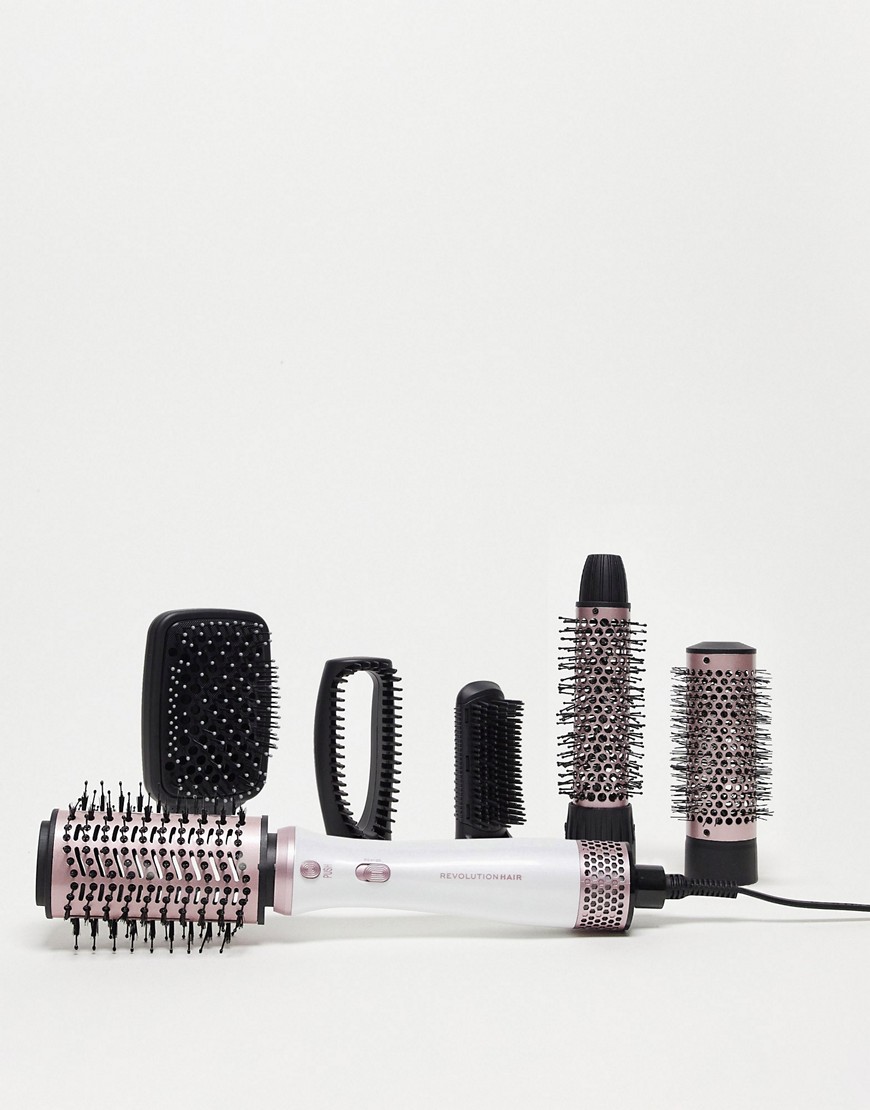 Revolution Haircare Mega Blow Out Hot Air Brush Set 6-in-1-No colour