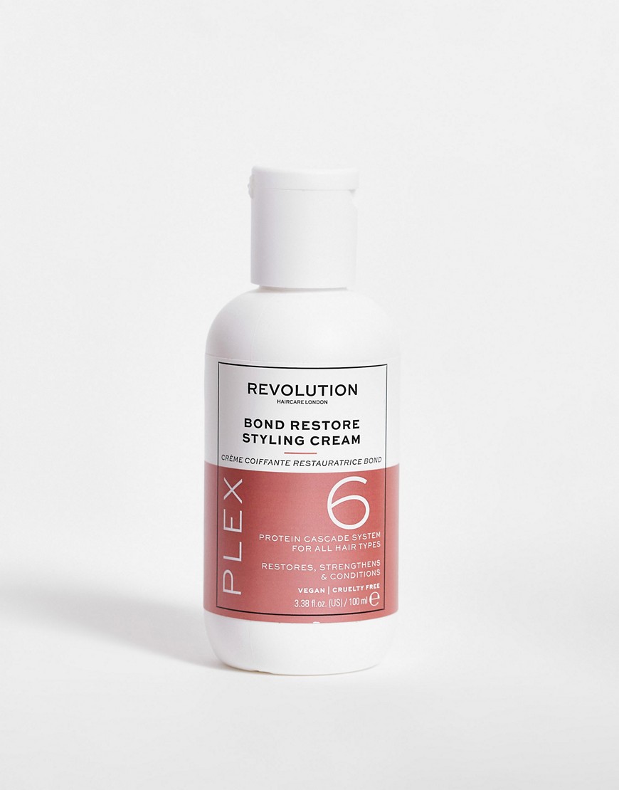 Revolution Haircare Plex 6 Bond Restore Styling Cream 100ml-No colour
