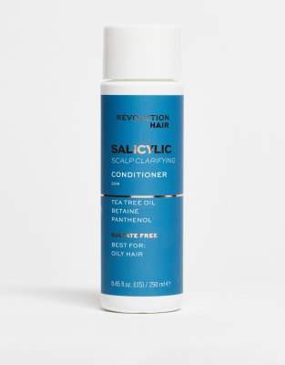 Revolution Haircare Salicylic Acid Clarifying Conditioner for Oily Hair 250ml-No colour