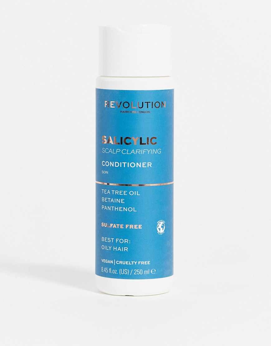Revolution Haircare Salicylic Acid Clarifying Conditioner for Oily Hair-No color
