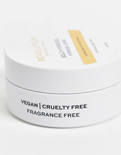 Revolution Hudpleje - Gold Eye Hydrogel - Fugtgivende øjenmaske-pads med kolloidalt guld