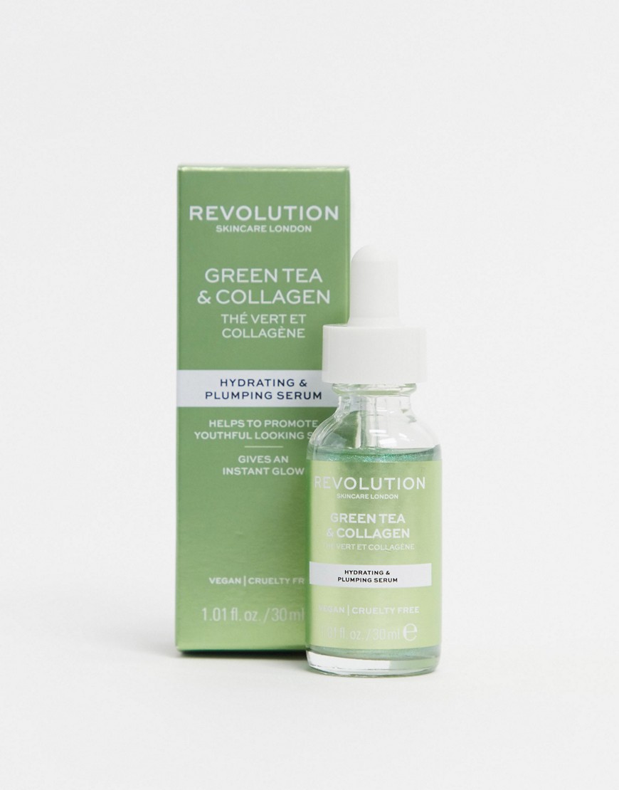 Revolution - Hudpleje - Green Tea & Collagen Serum-Ingen farve