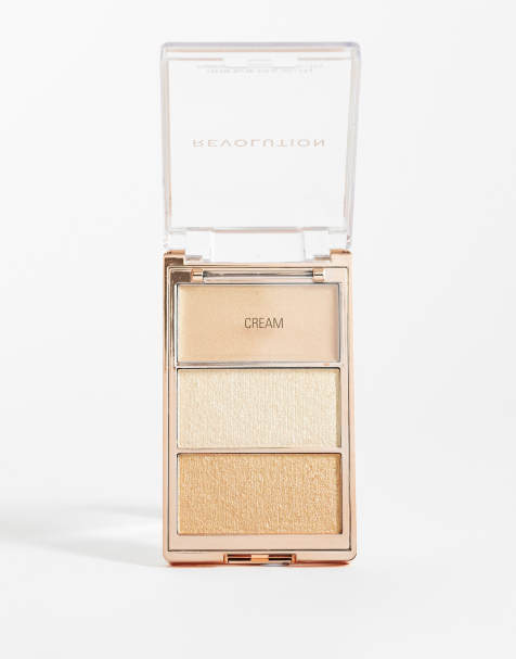 Revolution - Icon Palette - Paleta de iluminadores: Tono Rosy Gold Glow - view 1