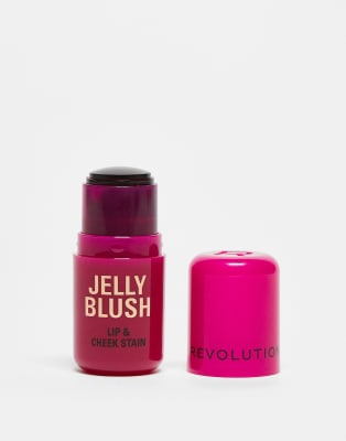 Revolution - Jelly Blush - Lippen- und Wangenstift - Cherry Red-Rot