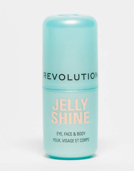Revolution Jelly Shine Highlighter Stick Mermaid Green, 3 of 4