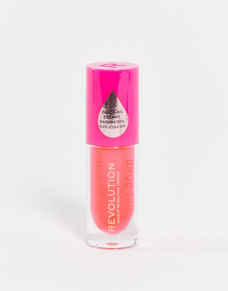 Revolution - Juicy Bomb - Lipgloss in kleur 'Grapefruit'-Oranje