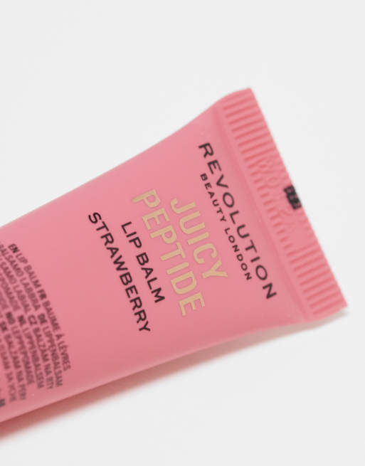 Revolution - Juicy Peptide Lip Balm - Balsamo labbra colorato - Pink Strawberry, 3 di 4