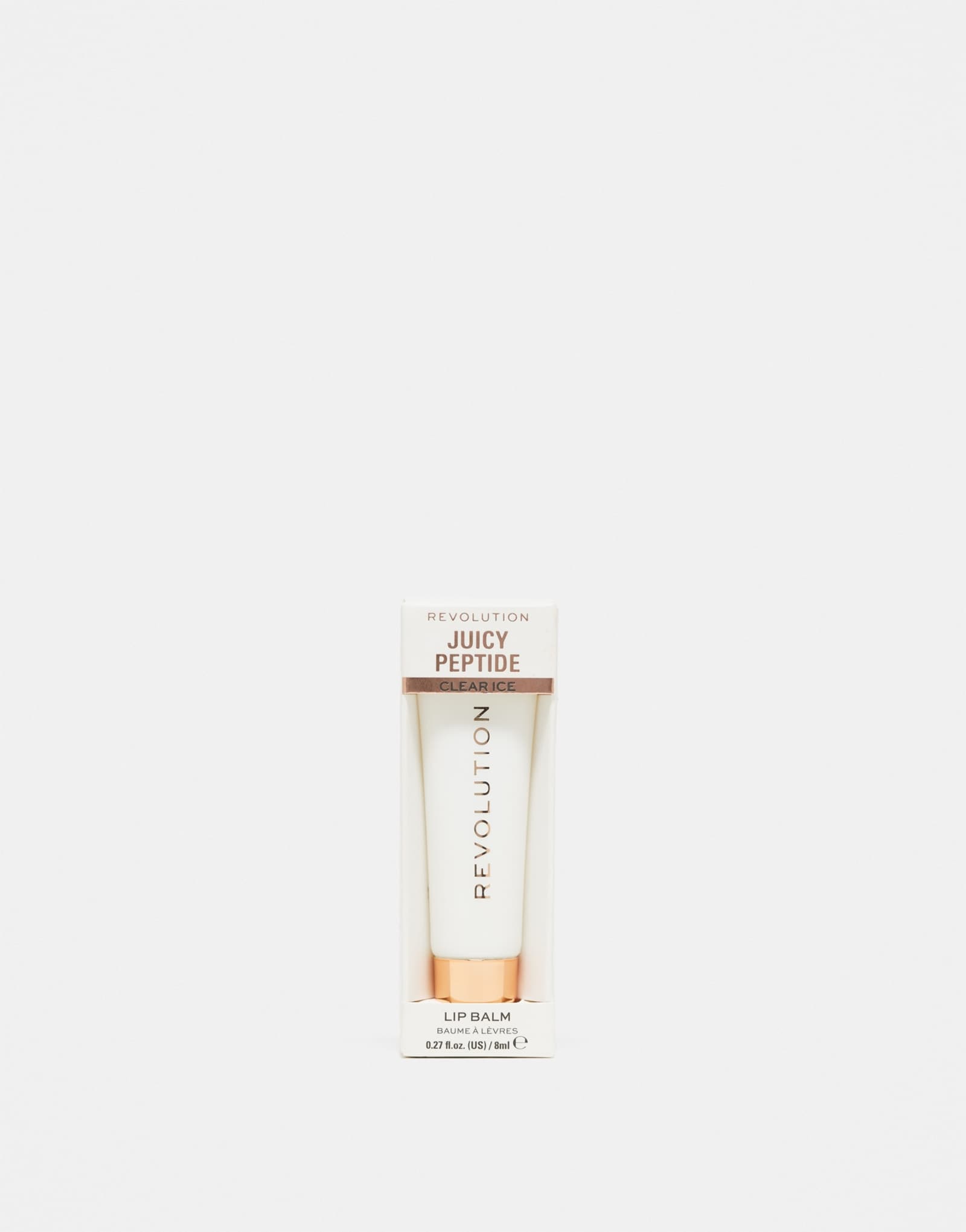Революционный сочный пептидный бальзам для губ Clear Ice