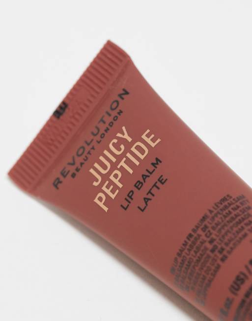 Revolution Juicy Peptide Lip Balm Nude Latte, 3 of 4