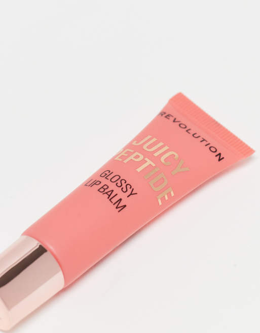 Revolution – Juicy Peptide Lip Balm Shimmer – Läppbalsam - Mai Tai Pink, 2 av 4