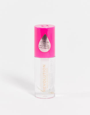 Revolution - Juicy Pout - Lipgloss ‑ Kokosnuss-Transparent