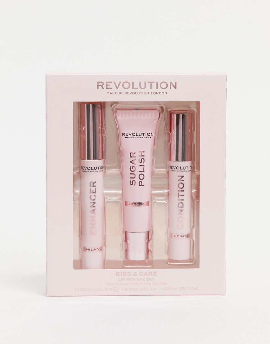 Revolution – Kiss & Care Lip Pack – Produkter för läpparna-Ingen Färg