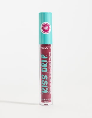Revolution Kiss Drip Water Lip Tint Berry Splash-pink