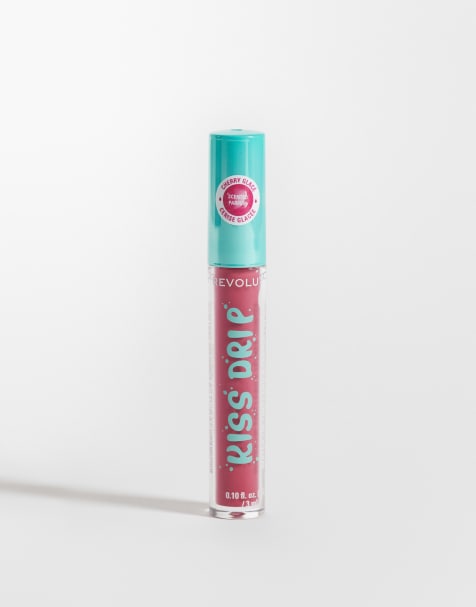 Revolution Kiss Drip Water Lip Tint Cherry Glaze - view 1