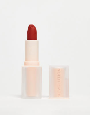 Revolution - Lip Allure - Seidig-weicher Lippenstift in CEO Brick Red-Rot