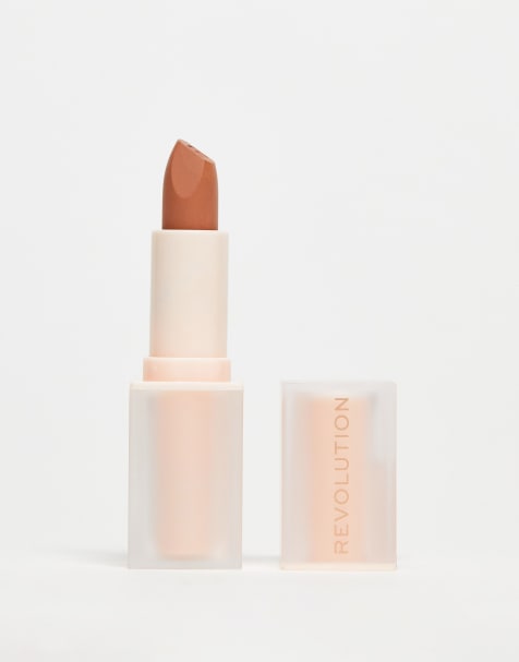 Revolution Lip Allure Soft Satin Lipstick Divine Brown - view 1