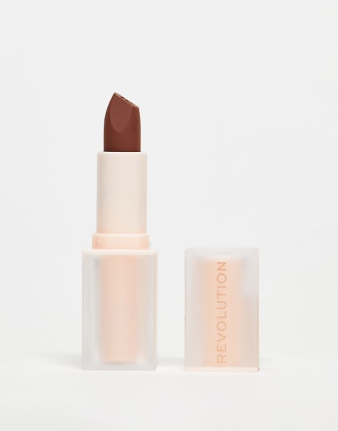 Revolution Lip Allure Soft Satin Lipstick Stiletto Brown - view 1