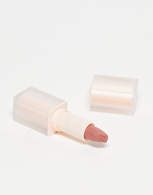 Revolution - Lip Allure - Zachte satijnen lippenstift in 'Wifey Dusky Pink', 4 van 4