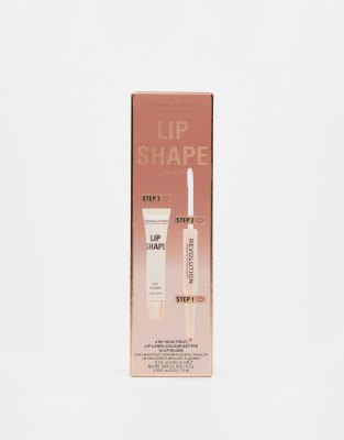 Revolution Revolution Lip Shape Kit Chauffeur Nude-Neutral