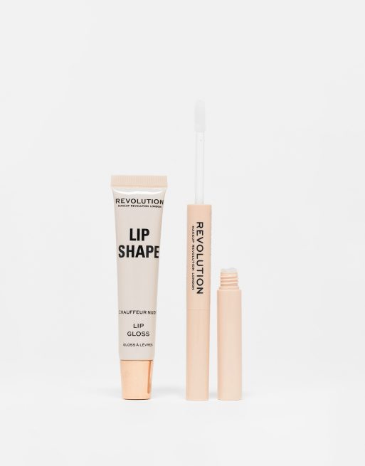 Revolution – Lip Shape – Zestaw do makijażu ust w odcieniu Chauffeur Nude, 4 z 4
