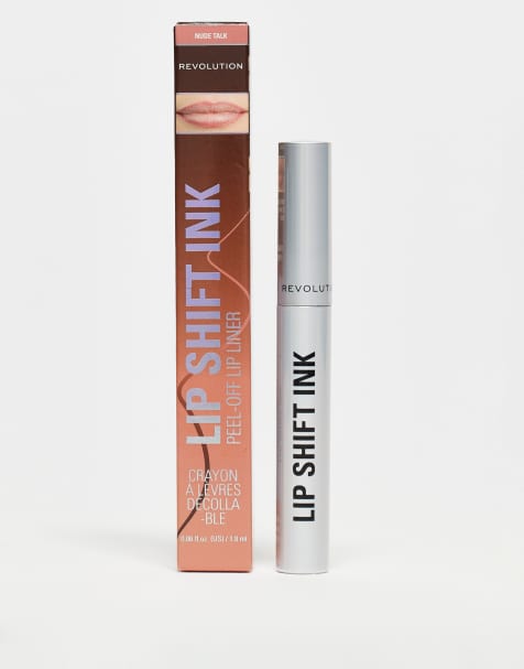 Revolution – Lip Shift Ink Peel Off Lipliner Stain – Läppenna i Nude Talk - view 1