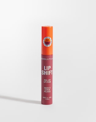 Revolution Lip Shift Peel Off Lip Stain - Solar Flare-pink